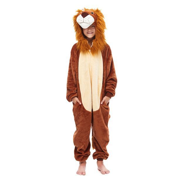 Пижама Кигуруми детская BearWear Лев New 3D (на молнии), K0W1-0147-XL