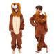 Пижама Кигуруми детская BearWear Лев New 3D (на молнии), K0W1-0147-XL