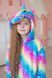 Пижама Кигуруми детская BearWear Единорог северное сияние (на молнии), K0W1-0071-XL