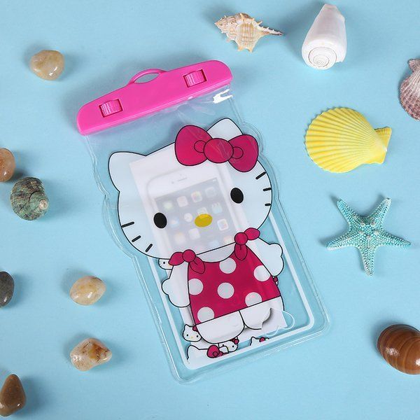 Водонепроницаемый чехол Savephone для мобильных телефонов Hello Kitty