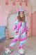 Пижама Кигуруми детская BearWear Единорог New звездный путь (на молнии), K0W1-0058-XL