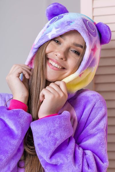 Пижама Кигуруми взрослая BearWear Панда Звездочка, K1W1-0147