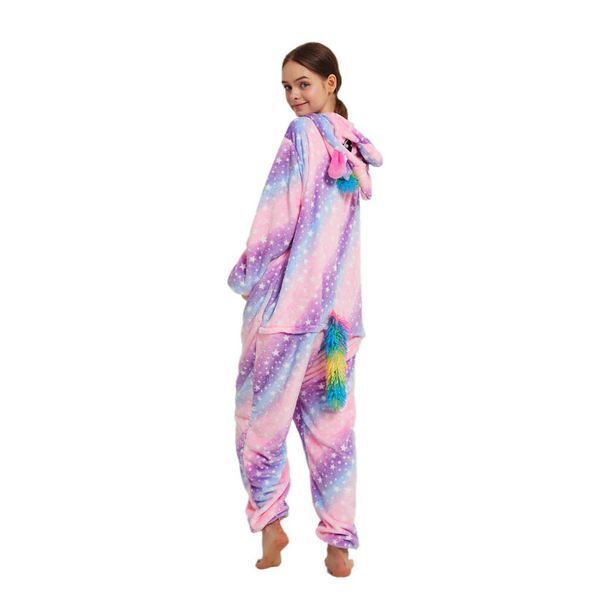 Пижама Кигуруми взрослая BearWear Единорог звездное небо New (на молнии), K1W1-0182-XL