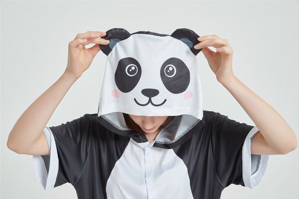 Кигуруми взрослая BearWear Панда летняя (ледяной шелк)