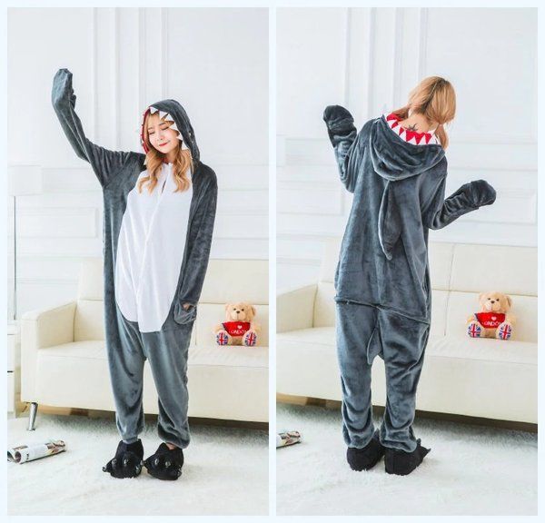 Пижама Кигуруми взрослая BearWear Кит, K1W1-0187