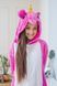Пижама Кигуруми взрослая BearWear Единорог малиновый, K1W1-0027-XL