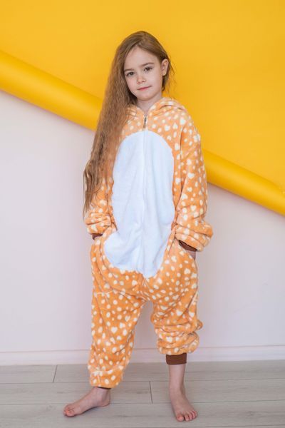 Пижама Кигуруми детская BearWear Бемби (олененок) на молнии, K0W1-0039-XL