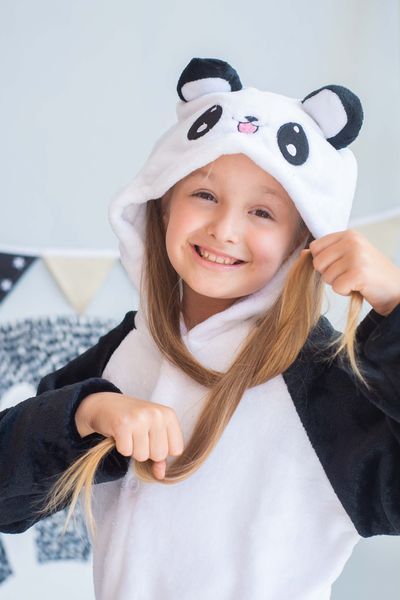 Пижама Кигуруми детская BearWear Панда Веселая, K0W1-0041-XL