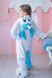 Пижама Кигуруми детская BearWear Единорог с крылышками бело-голубой, K0W1-0010-XL