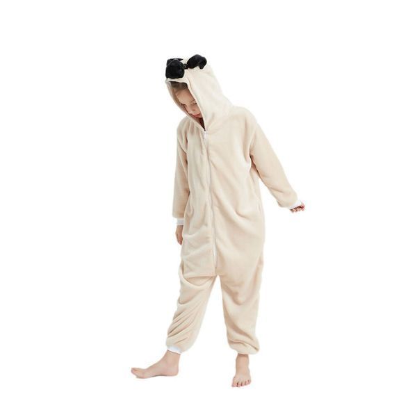 Пижама Кигуруми детская BearWear Мопс (на молнии), K0W1-0124