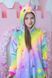 Пижама Кигуруми детская BearWear Единорог Реинобоу Стар (на молнии), K0W1-0070