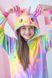 Пижама Кигуруми детская BearWear Единорог Реинобоу Стар (на молнии), K0W1-0070